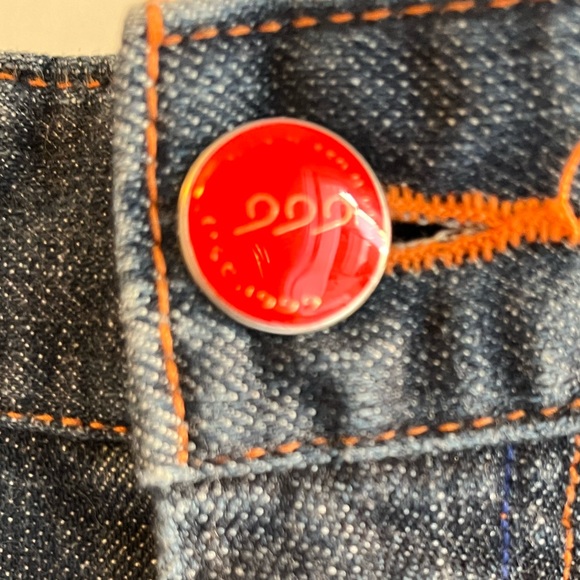 Gino green global relax fit jeans size 38X33 - Picture 4 of 5